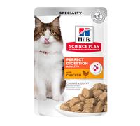 Hill's Adult Perfect Digestion con pollo Science Plan para gatos - 12 x 85 g