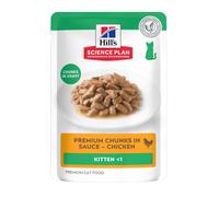 85 g Hill's Science Plan Kitten Pollo sobre en salsa para gatitos