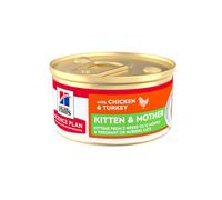 Hill's Science Plan Kitten & Mother Mousse Pollo y Pavo Gatos Latas 12 x 85 gr
