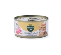 85 g Natura Diet Adult Atún & Pollo lata para gatos