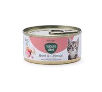 Natura Diet Kitten Vacuno y Pollo Paté Latas para Gatitos 85 gr