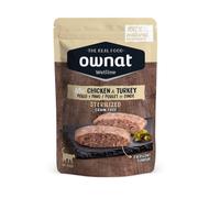 85 g Ownat Wetline Esterilizado Pollo y Pavo sobre para gatos