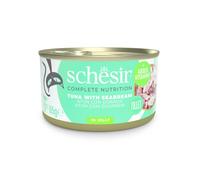 85 g Schesir Adult Atún con Dorada en gelatina lata para gatos