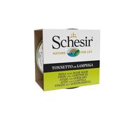 85 g Schesir Adult Atún con Lampuga lata para gatos