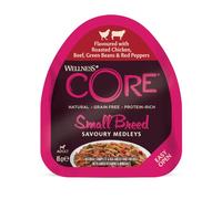 85 g Wellness Core Small Breed Grain Free Pollo y Ternera tarrina para perros