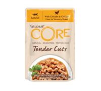 85 g Wellness Core Tender Cuts Pollo Sobre en salsa para gatos