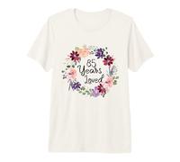 85 Years Loved Floral 85th Birthday Women 85 Years Loved Camiseta Premium
