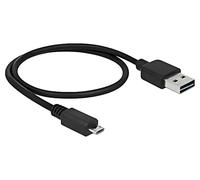 85156 Cable USB 2.0 chapado en oro 500mm negro 24AWG,28AWG 480Mbps DELOCK