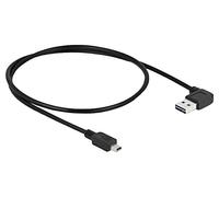 Delock 85175 cable usb usb 2.0 0,5 m usb a mini-usb b negro