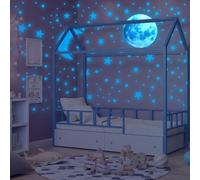855 Piezas Estrellas Fluorescentes Para Techo, Pegatinas Fluorescentes, Pegatinas Luminosas Para Habitación Infantil, Estrellas, Pegatinas De Pared Para Techo, Decoración De Habitación Infantil