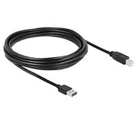 85553 Cable USB 2.0 USB A macho de doble cara, macho USB B 5m DELOCK