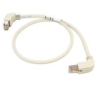 85858 Patch cord SF/UTP Cat: 5e Cu 0,5 m LSZH gris 26 AWG libre de halógenos ...
