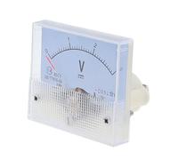 85C1 85C1-V DC Panel analógico Voltímetro Amperímetro Amp Voltímetro Medidor 1-500V/ V
