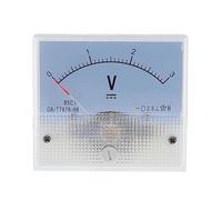 85C1 85C1-V DC Panel Analógico Voltímetro Amperímetro Amperímetro Volt Meter Gauge 1-500V/V 1Pcs(50V)