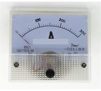 85C1-A - Amperímetro de corriente CC 15A 20A 30A 50A 75A 100A 150A 200A 300A Necesita derivación 85C1 AMP analógico 64 x 56 mm, tamaño 1 unidad (300 A)
