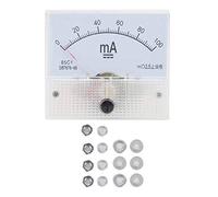 85c1 DC 0~100ma Puntero Amperímetro Panel de Corriente Analógica Medidor de Amplificador Medidor de Precisión Instrumento de Medición