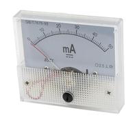 85C1-MA - Amperímetro de corriente CC 1 mA 20 mA 30 mA 50 mA 100 mA 200 mA 300 mA 500 mA 85C1 amplificador analógico 64 x 56 mm, tamaño 1 unidad (200 mA)