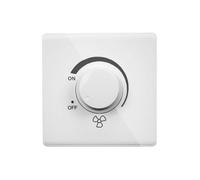 86 Type Ceiling Fan Adjustment Stepless Speed Controller Wall Switch 220V 10A Dimmer Light Switch Lighting Control