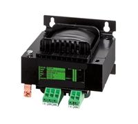 86307 Transformador de aislamiento de control de 400 VA, 230/400 VCA a 230 VCA, abrazadera de resorte, montaje en forma de ojo de cerradura T40/B
