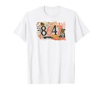8647 Collage Protesta Diseño Estilo Vintage Camiseta