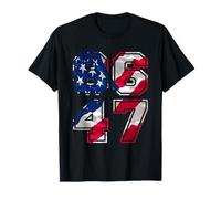 8647 Impeach The 47th Clean Up On Aisle 47 Hombres Mujer Diseño Camiseta