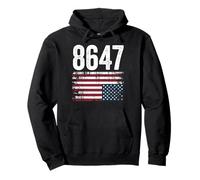 8647 Impeachment Protest Sudadera con Capucha
