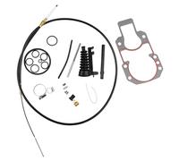 865436A03 - Kit de cable de cambio inferior compatible con Mercury Mercruiser Alpha One+Gen 2, R, MR Kit de cable de cambio + junta de repuesto #865436A02, 19543T-1, 19543A10, 19543A