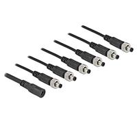 86591 Cable DC 5.5/2.1 macho x5,DC 5.5/2.1 macho x6 recto DELOCK
