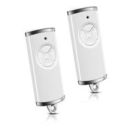 868,3 BS Mando Garaje Universal,2 Unidades de Mando a Distancia Compatible con Hörmann,4 Canales Mando a Distancia para Hörmann bs HSM4 HSE2 HS1 HS4 HSZ1 HSZ1 HSZ2,Blanco