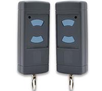 868 MHz 2 unidades de mando a distancia para puerta de garaje Hörmann HSE2-868, HSM4-868, HS4-868, compatible con Hörmann Blue Buttons 868.3 MHz Garaje Mando a distancia Handset 2 botones nuevo