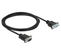 86886 Cable D-Sub 9pin Hembra,D-Sub 9pin Enchufe PVC L: 500mm DELOCK