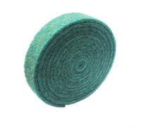 8698 Rollo de estropajo de nailon, 5,7 m x 70 mm, almohadilla abrasiva industrial verde para cepillado de acero inoxidable, eliminación de óxido y desbarbado, tira de eliminación de óxido de metal