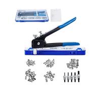 86Pcs Rivet Gun M3 M4 M5 M6 M8 Threaded Nut Rivet Plier Tool Threaded Insert Riveter Kit HG