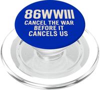 86WWIII - Cancelar la guerra antes de que nos cancele - Hacer las paces PopSockets PopGrip para MagSafe