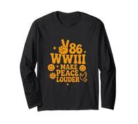 86WWIII - Cancelar la guerra - Hacer la paz más fuerte Manga Larga