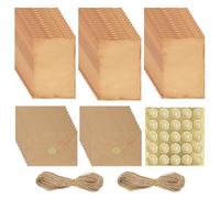 87 Piezas Papelería Vintage Papel, Juego de Papel Sobres Vintage con 40 Papel de Papelería Vintage A5, 20 Sobres, 25 Pegatinas y 2 Cuerdas 5m para Mapas Del Tesoro, Cartas de Amor, Bodas, Cumpleaños
