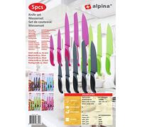 8711252068626 Alpin - Juego de cuchillos (5 piezas)