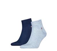 8719965009202 Cuarto Calcetín, Color Azul Claro, 43-46 (Pack de 2) Hombres