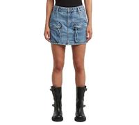 8719965012981 Minifalda Cargo Wmn, Multicolor (Faded Blue Star D27703-d536-h550), (24W) EU