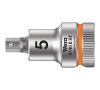 WERA-05003033001-8740 B HF Hex-Plus 5,0 x 35 mm - Vaso de punta Zyklop con función de retención 3/8"