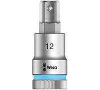 WERA-05003826001-8740 C HF Hex-Plus 12,0 x 60 mm - Vaso de punta Zyklop con función de retención 1/2"