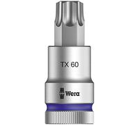 WERA-05003838001-8767 C HF TORX 60 x 60 mm - Vaso de punta Zyklop con función de retención 1/2"