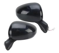 8791047170-PFM Para Prius 2010-2015 Espejo Retrovisor 3 Pines Con Imprimación Negro Lateral Plegable Manual Completo Espejo Lateral(1 pair)