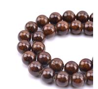 88/60/44/36/28 piezas de cuentas redondas sueltas de piedra sintética natural para hacer joyas, pulseras, collares, aretes, regalos DIY para fiestas, 4/6/8/10/12 mm