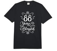 88 Cumpleaños 88 Años Santísimo Religioso Jesús Dios Comfort Colors Adult Heavyweight T-Shirt