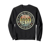 88 Cumpleaños Vintage Octubre 1937 Retro Edición Limitada Sudadera