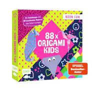 88 x Origami Kids - Neon Fun: Mit Anleitungen und 88 leuchtenden Papieren zum Sofort-Loslegen