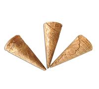 882 cápsulas para helado con forma de punta de cono para copas de helado y porciones individuales en monodosis.