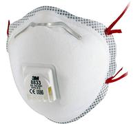 3M 8833 FFP3 respirador desechable, paquete de 10