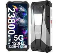 8849 Tank 3 Teléfono Movil Resistente, 23800mAh/120W Android 13 Móvil Irrompible 5G, 32GB RAM+512GB ROM, 6.79'' FHD+ Smartphone Resistente con 1200 Lúmenes Luz Camping, 200MP Cámara Principal/GPS/OTG